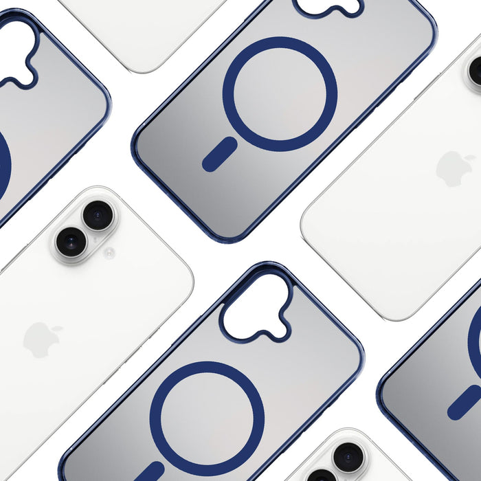3mk Frosty MagCase for iPhone 17 - blue
