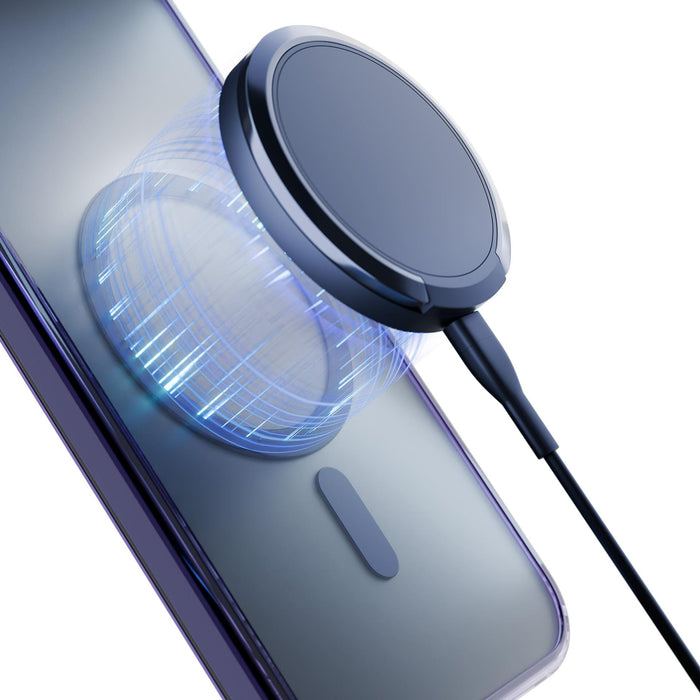 3mk Frosty MagCase for iPhone 17 - purple