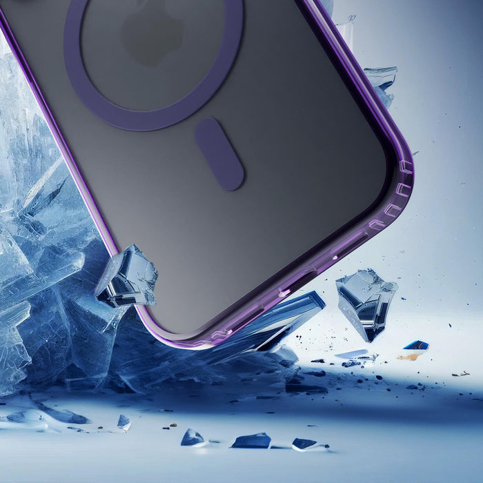 3mk Frosty MagCase for iPhone 17 - purple