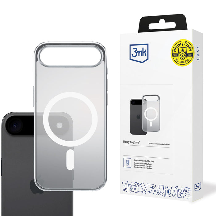 3mk Frosty MagCase for iPhone 17 Air - White