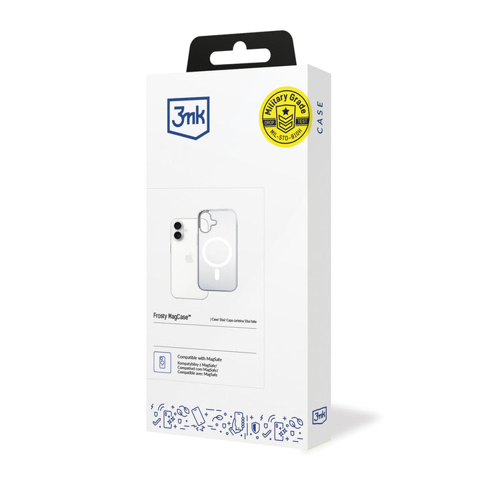 3mk Frosty MagCase for iPhone 17 - white
