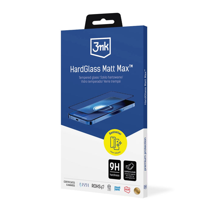 3mk HardGlass Matt Max Tempered Glass for iPhone 17 Pro Max