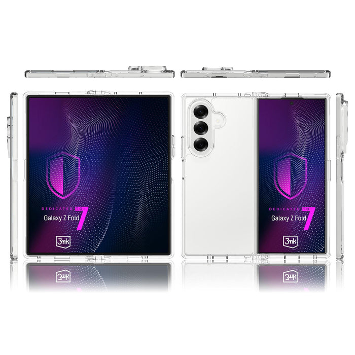 3mk Armor Case for Samsung Galaxy Z Fold 7 - Transparent
