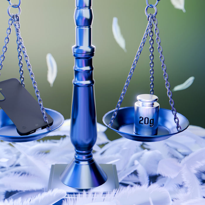 3mk Just20g Matt Case for Samsung Galaxy S25 - Matte Black