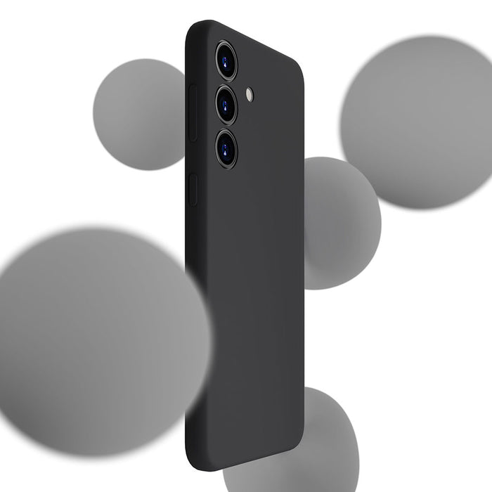 3mk Hardy Android Silicone MagCase for Samsung Galaxy S24+ - Black