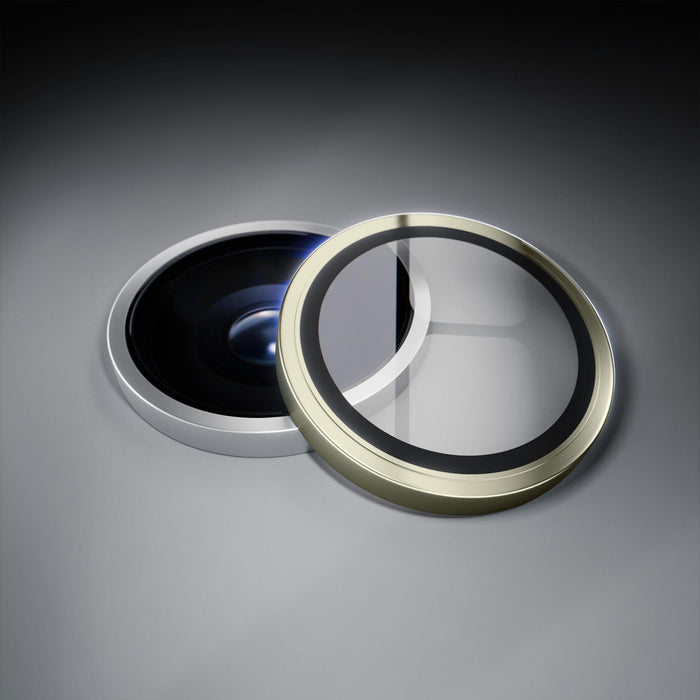 3mk Lens Protection Pro Tempered Glass for iPhone 16e - Gold