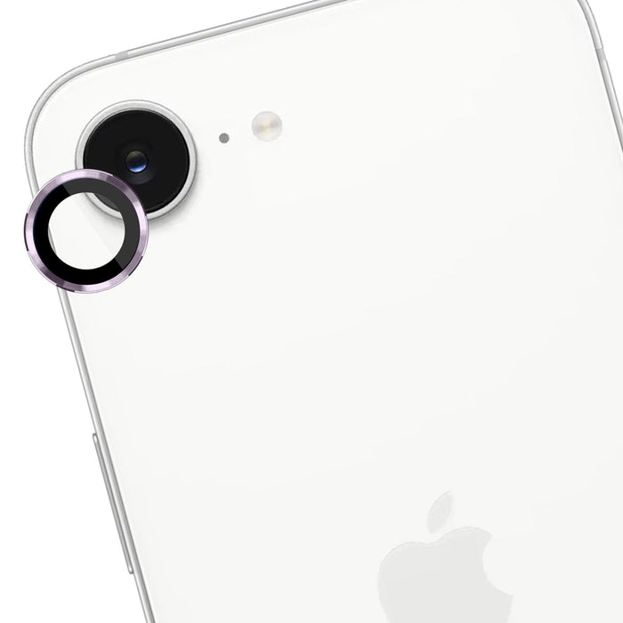 3mk Lens Protection Pro Tempered Glass for iPhone 16e - Purple