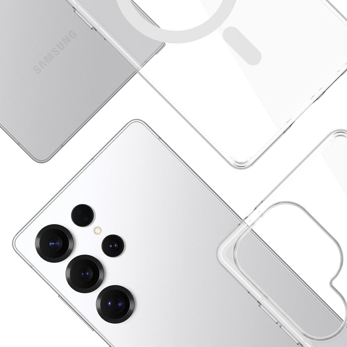 3mk EverClear MagCase for Samsung Galaxy S25 Ultra - transparent