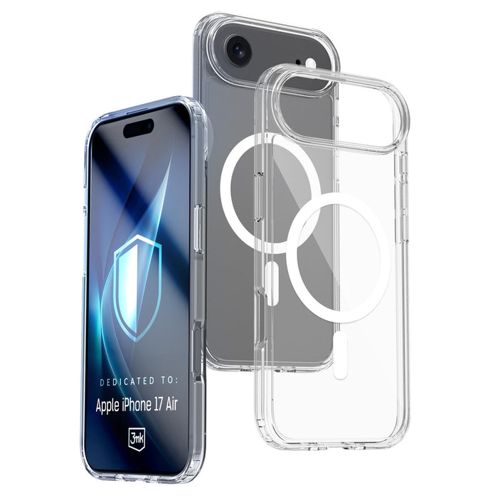 3mk Armor MagCase for iPhone 17 Air - Transparent