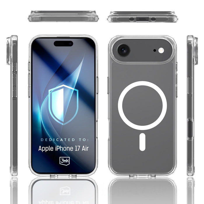 3mk Armor MagCase for iPhone 17 Air - Transparent