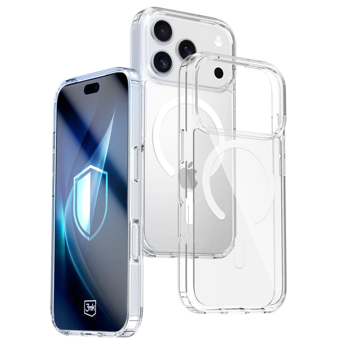 3mk Armor MagCase for iPhone 17 Pro Max - Transparent