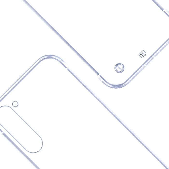 3mk Just20g Clear Case for Samsung Galaxy S23+ - transparent