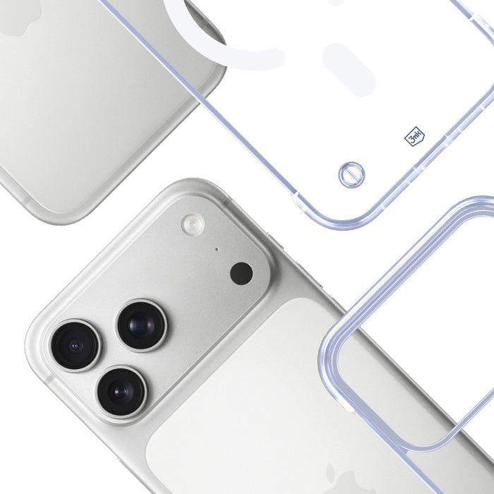 3mk Just20g MagCase for iPhone 17 Pro Max - Transparent
