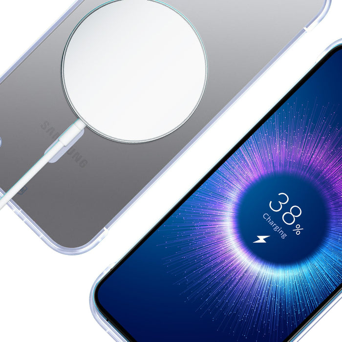 3mk Just20g MagCase for Samsung Galaxy S25 Edge - Transparent