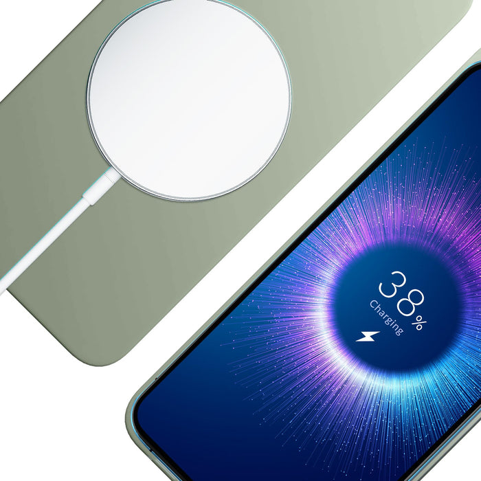 3mk Hardy MagSilicone iPhone 15 Case - Green