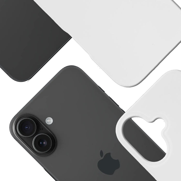 3mk Hardy MagSilicone Case for Apple iPhone 16 Plus - White