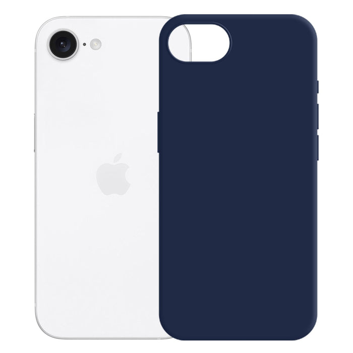 3mk Silicone Case for iPhone 16E - navy blue