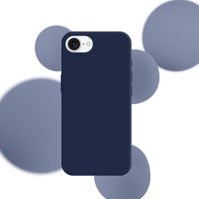 3mk Silicone Case for iPhone 16E - navy blue