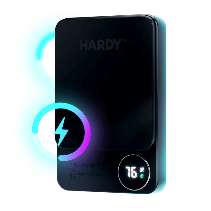 Powerbank 3mk HARDY MagSynergy Ni+ 5,000mAh 22.5W USB 1C1L - black
