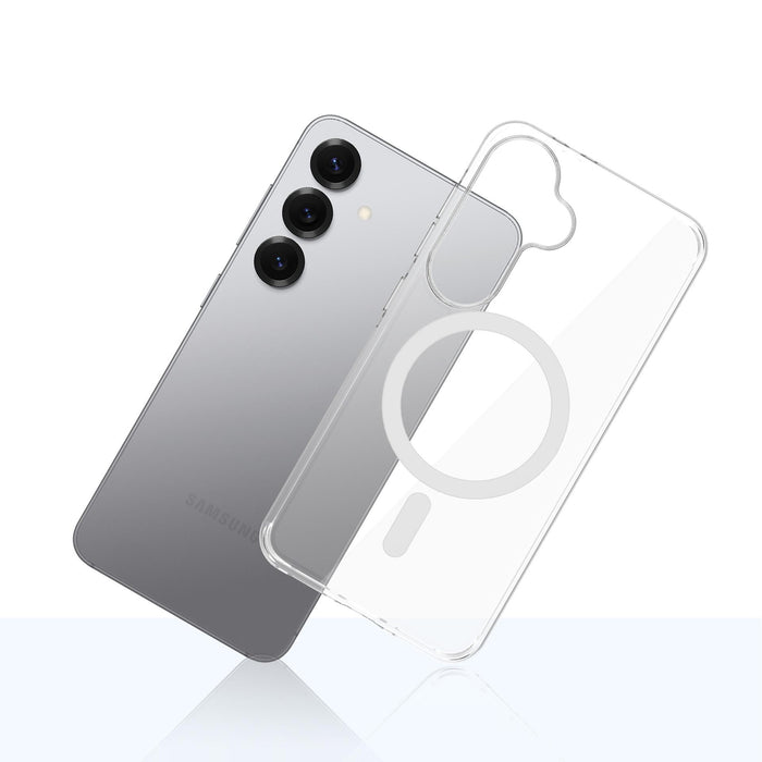 3mk EverClear MagCase for Samsung Galaxy S25 - transparent