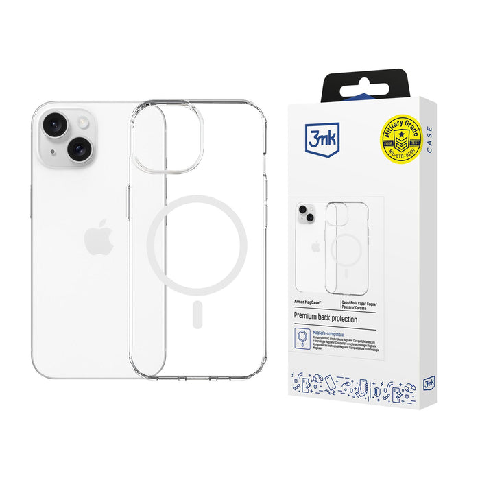 3mk Armor MagCase for iPhone 13 / 14 - transparent