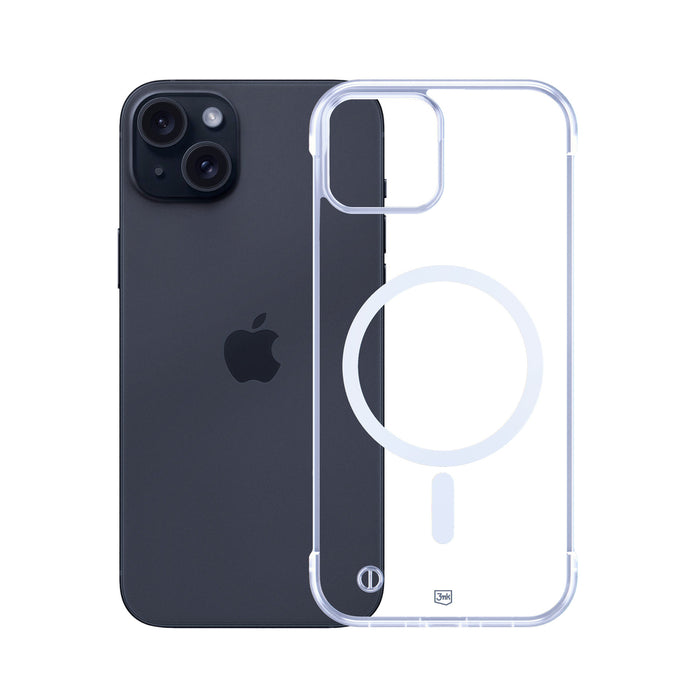 3mk Just20g MagCase Case for Apple iPhone 15 - Transparent