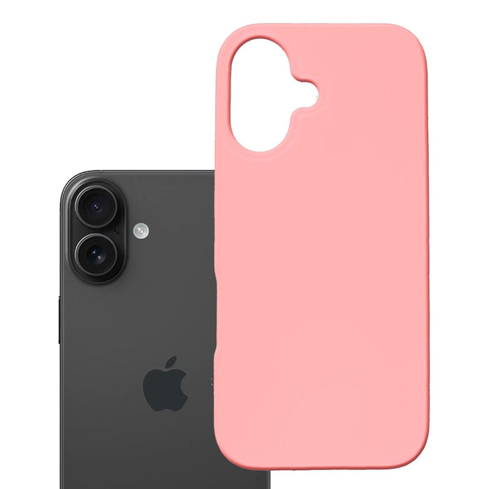3mk Hardy MagSilicone Case for Apple iPhone 16 Plus - Pink