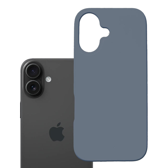 3mk Hardy MagSilicone Case for Apple iPhone 16 Plus - Blue
