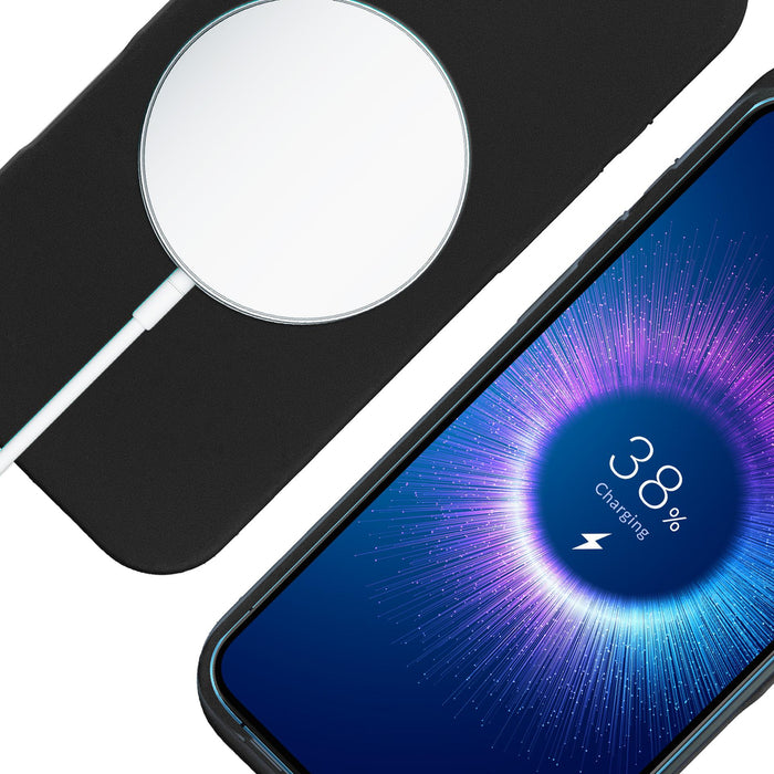 3mk Hardy MagSilicone Case for Apple iPhone 17 - Black