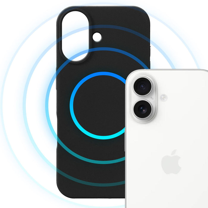 3mk Hardy MagSilicone Case for Apple iPhone 17 - Black