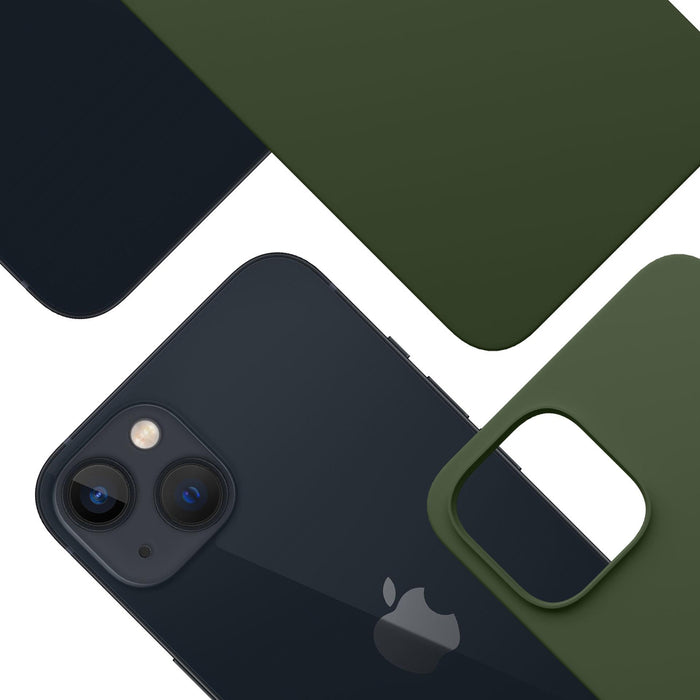 3mk Hardy MagSilicone Case for Apple iPhone 15 Plus - Green