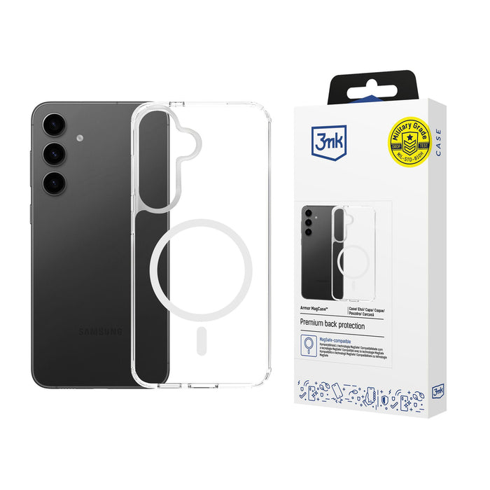 3mk Armor MagCase for Samsung Galaxy A16 4G / 5G - Transparent
