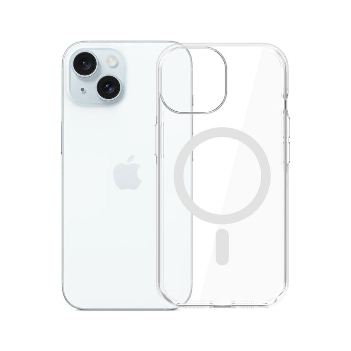 3mk EverClear MagCase for Apple iPhone 15 - transparent