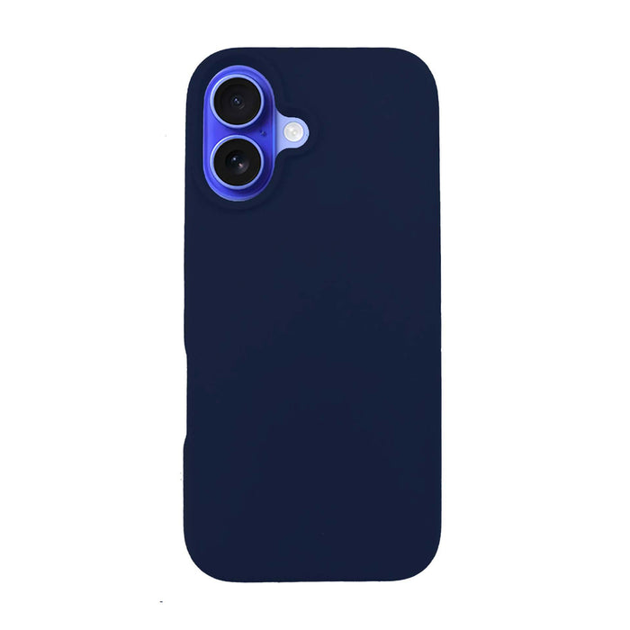 3mk Silicone Case for iPhone 16 Plus - navy blue