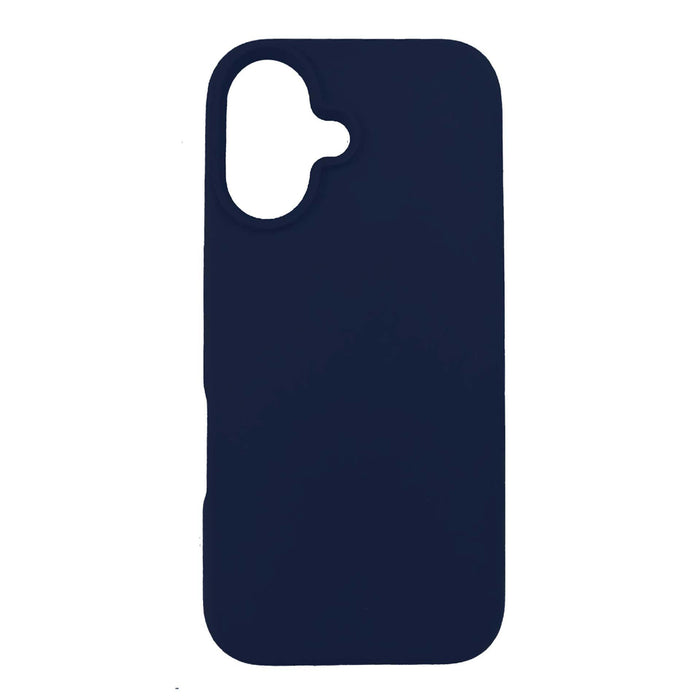 3mk Silicone Case for iPhone 16 Plus - navy blue