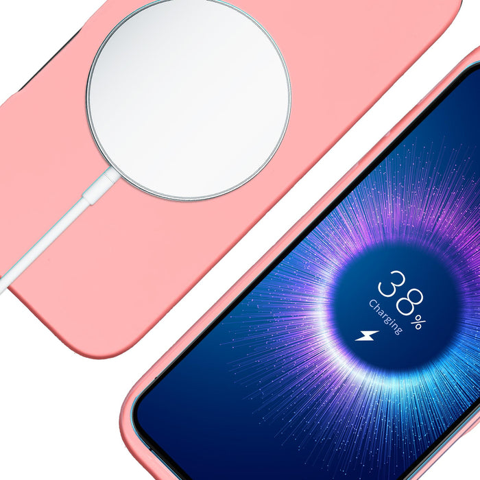 3mk Hardy MagSilicone Case for Apple iPhone 16 - Pink