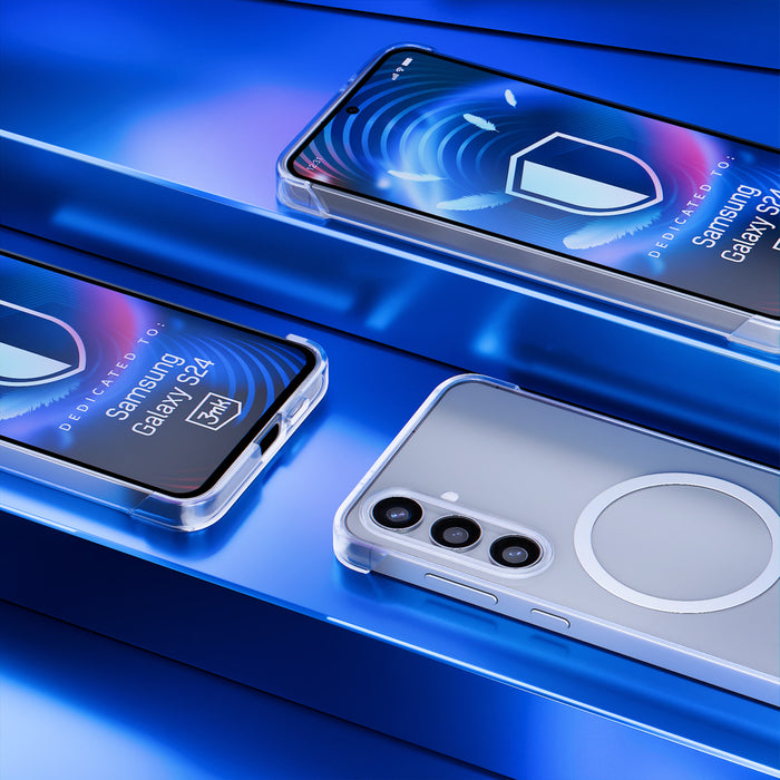 3mk Just20g MagCase for Samsung Galaxy S24 - transparent