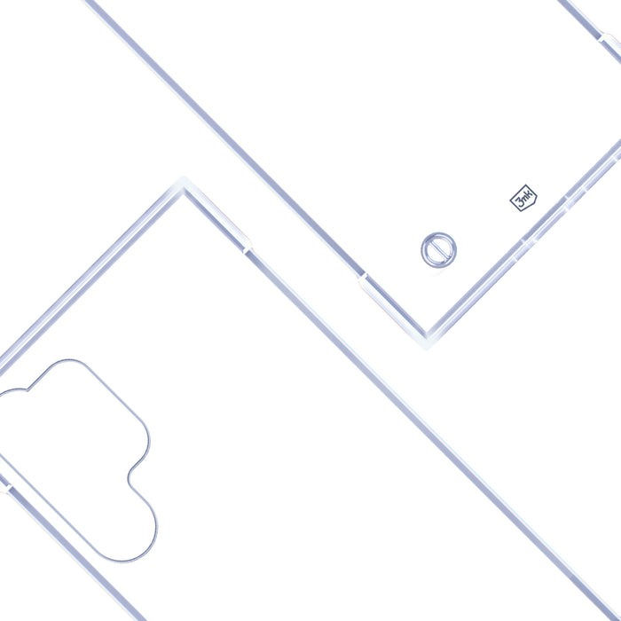 3mk Just20g Clear Case for Samsung Galaxy S23 Ultra - transparent