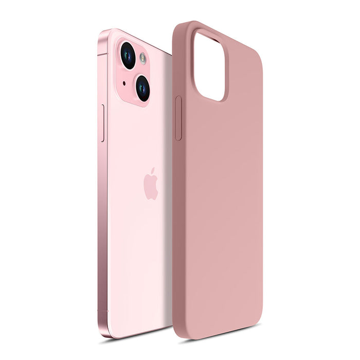 3mk Hardy Silicone MagCase for iPhone 15 Plus - Pink