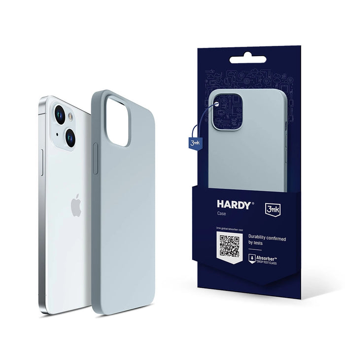3mk Hardy Silicone MagCase for iPhone 15 Plus - Blue