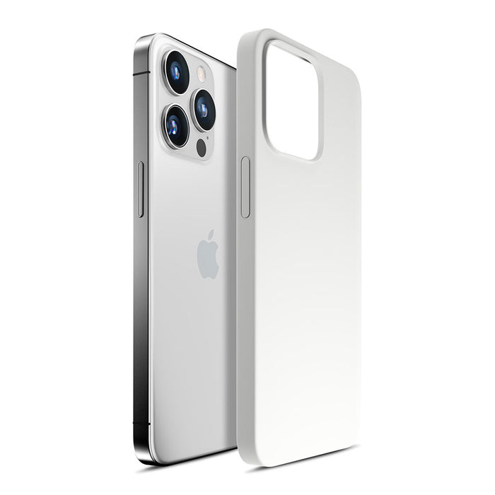 3mk Hardy Silicone MagCase for iPhone 14 Pro Max - White