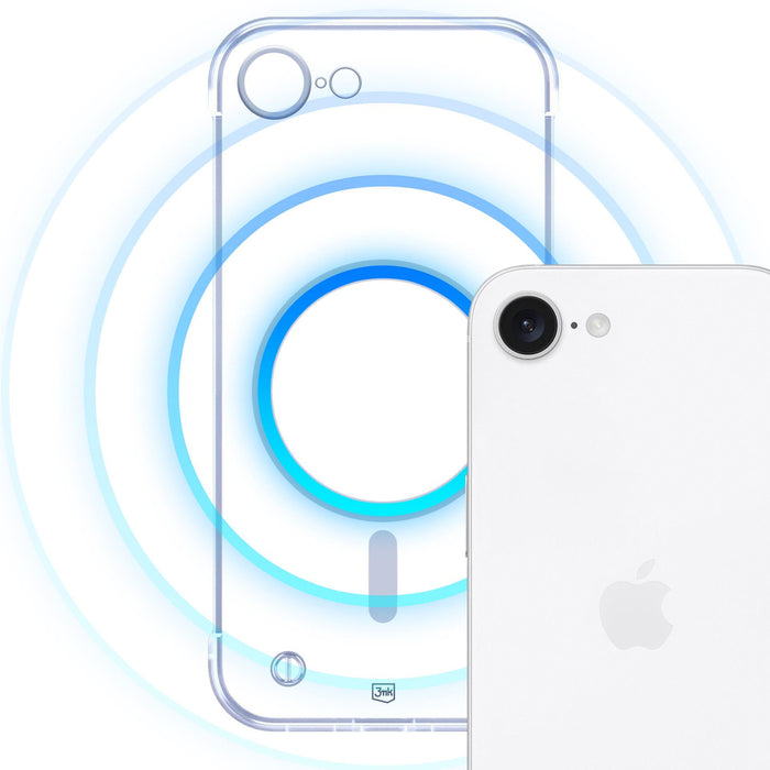 3mk Just20g MagCase for iPhone 16E - transparent