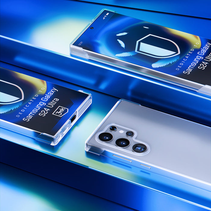 3mk Just20g Clear Case for Samsung Galaxy S24 Ultra - transparent