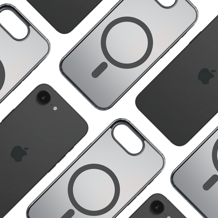 3mk Frosty MagCase for iPhone 16E - Black