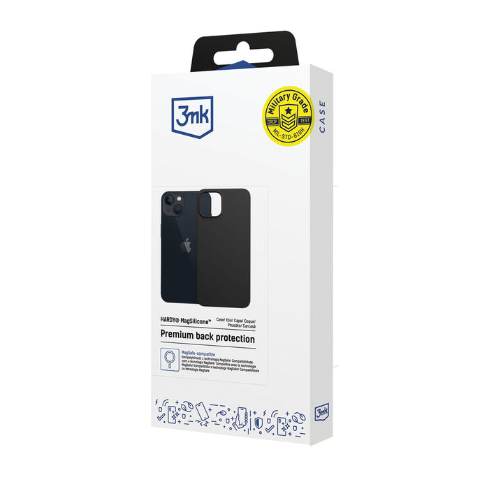 3mk Hardy MagSilicone Case for Apple iPhone 14 Plus - Gray