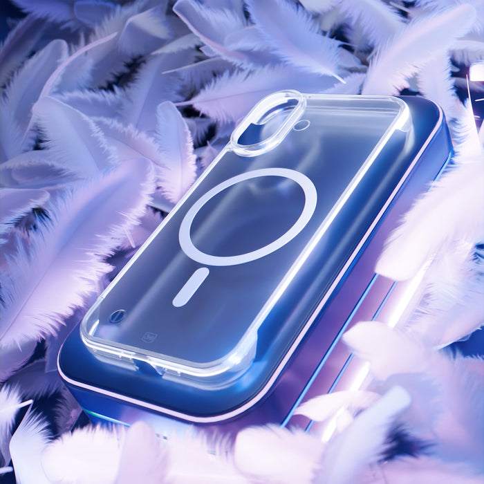 3mk Just20g MagCase for iPhone 16 - transparent