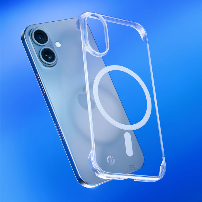 3mk Just20g MagCase for iPhone 16 - transparent
