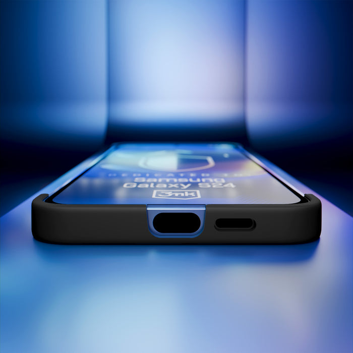 3mk Just20g Matt Case for Samsung Galaxy S24 - Matte Black