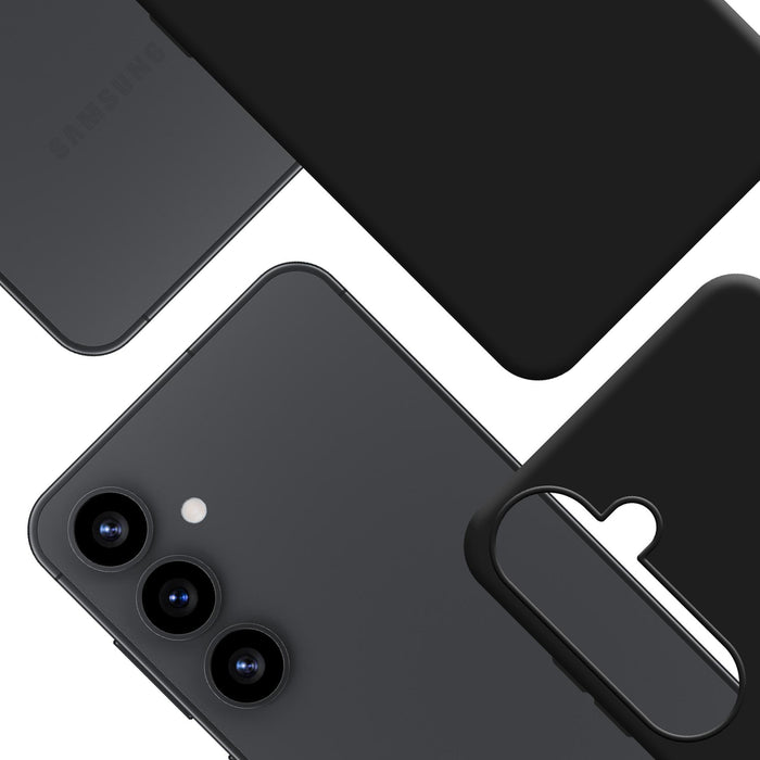 3mk Hardy MagSilicone Case for Samsung Galaxy S25+ - Black