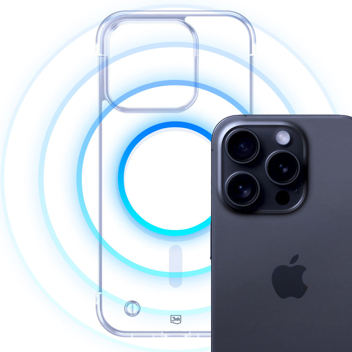 3mk Just20g MagCase for iPhone 14 Pro Max - Transparent